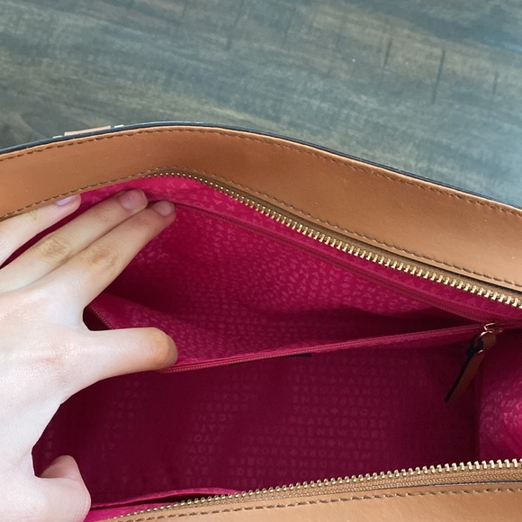 Kate Spade Brown Leather Tote - Picture 9 of 12